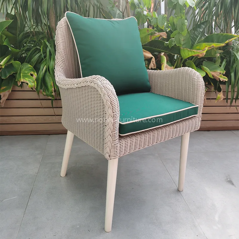 Weather-resistant Aluminum PE Rattan Outdoor Leisure Chair